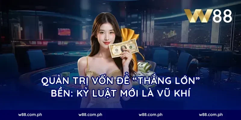 Quản trị vốn để “thắng lớn” bền: kỷ luật mới là vũ khí