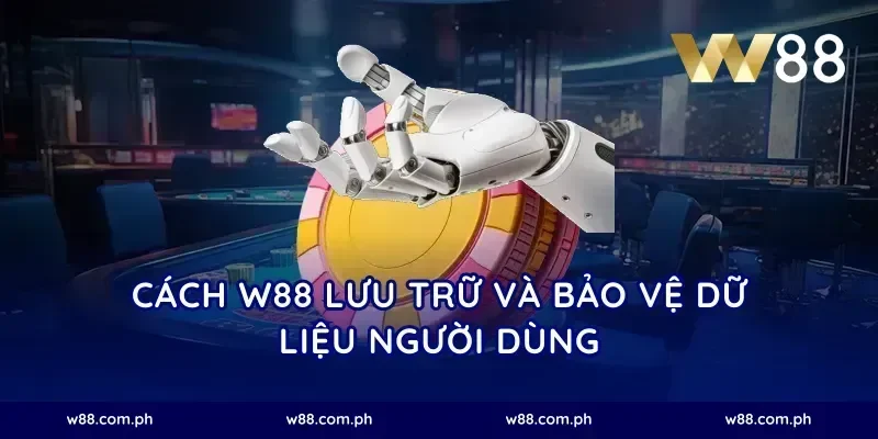 Cách W88 lưu trữ và bảo vệ dữ liệu người dùng